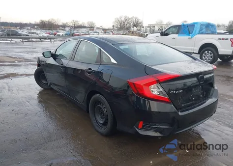2018 Honda Civic Lx from USA, damaged, VIN 19XFC2F52JE202170